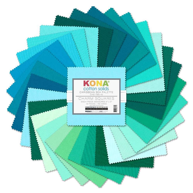 Charm Pack Carribean Sea Palette