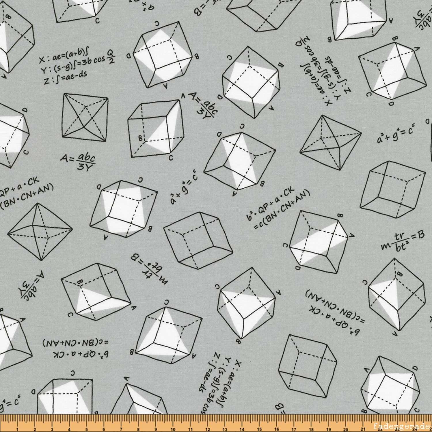 Cubes in Grey
