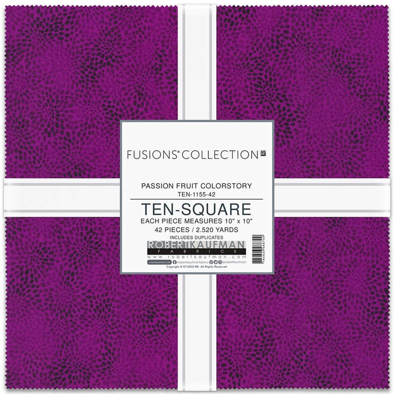 Ten Squares Fusion -Passion Fruit Colorstory