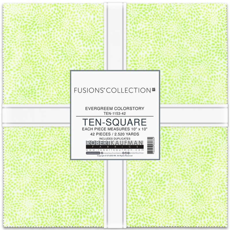 Ten Squares Fusion -Evergreen Colorstory