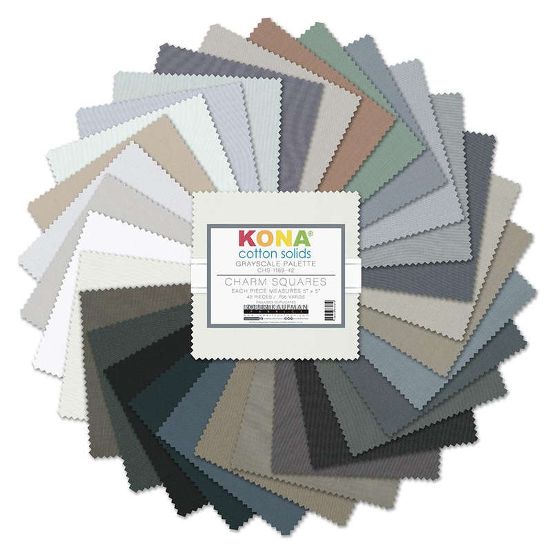 Charm Pack Grayscale Palette