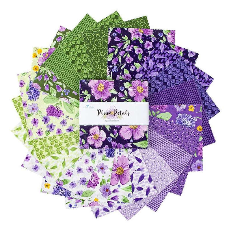 Charm Pack  Plum Petals