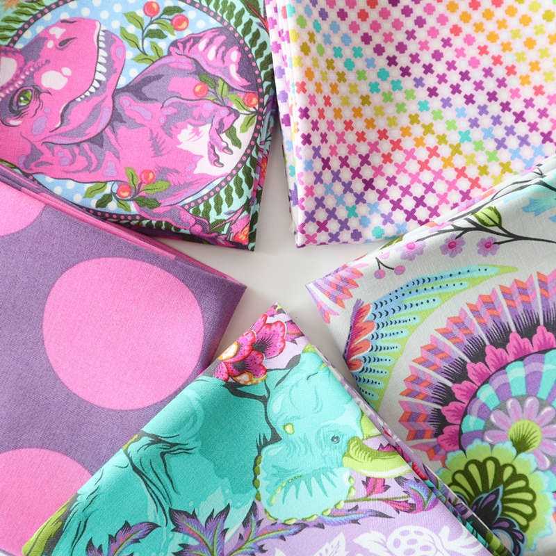 Fat Quarter Paket Roar! in Mist