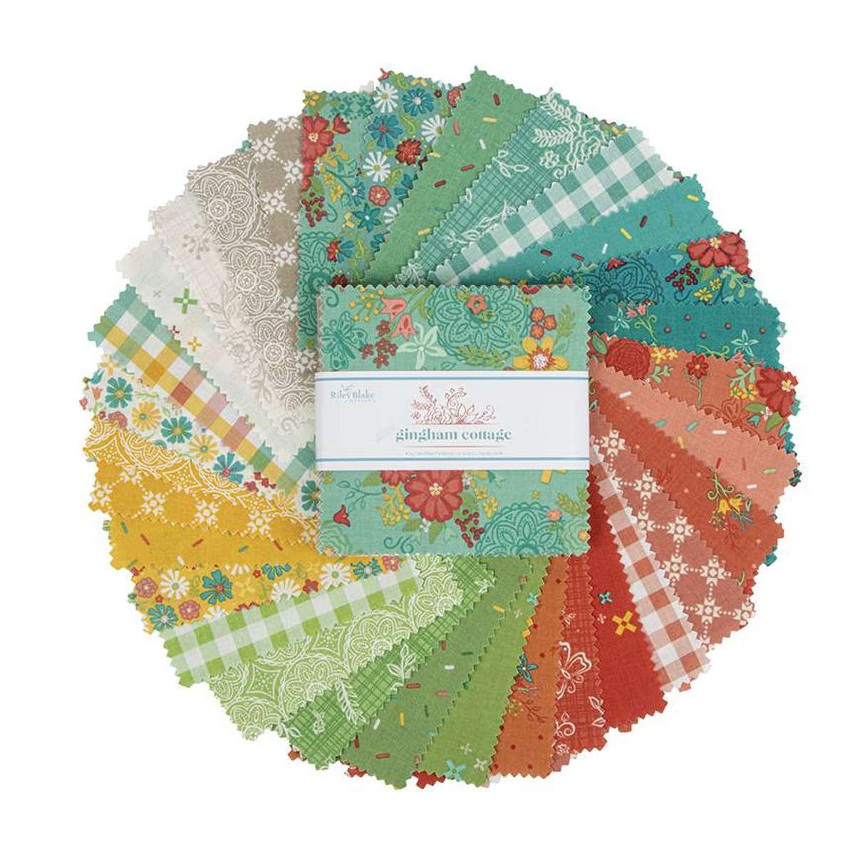 Charm Pack Gingham Cottage