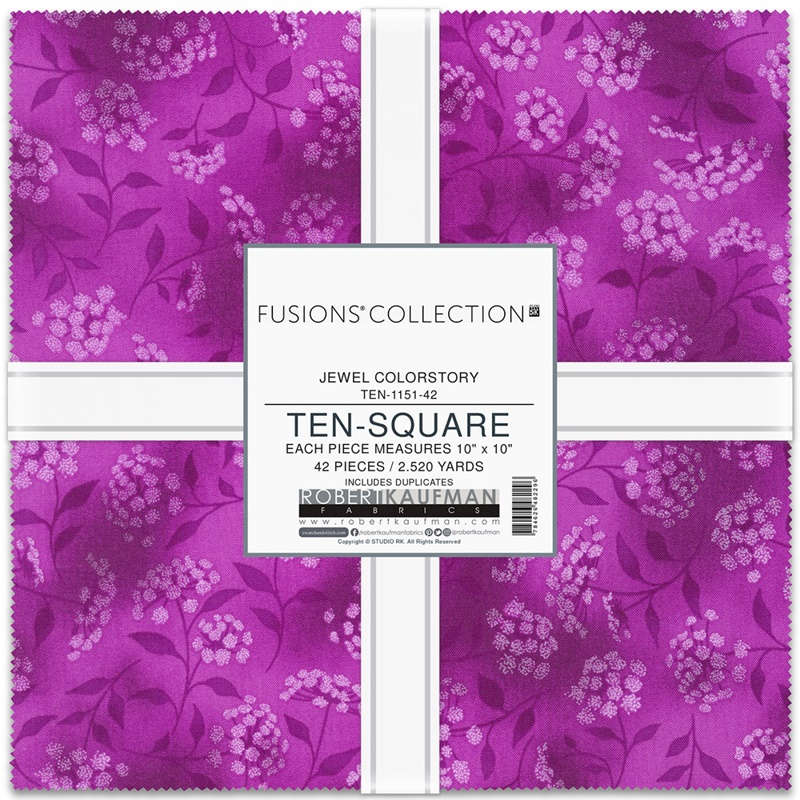 Ten Squares Fusion -Jewel Colorstory