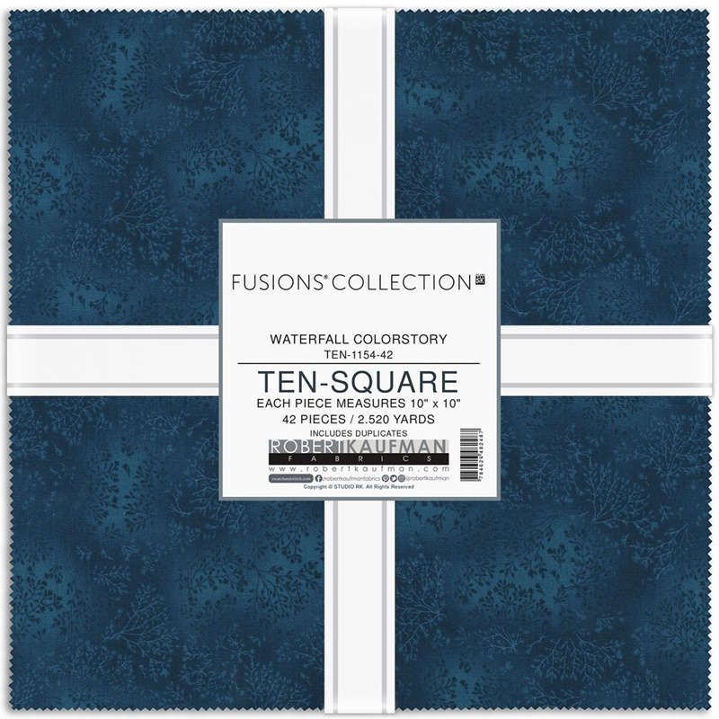 Ten Squares Fusion - Waterfall Colorstory