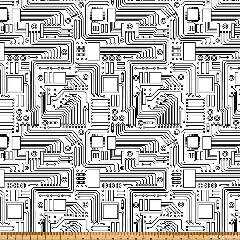 White Circuit Board