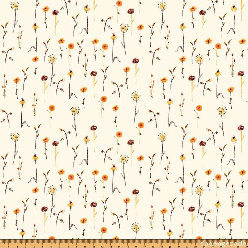 Cream Wildflowers
